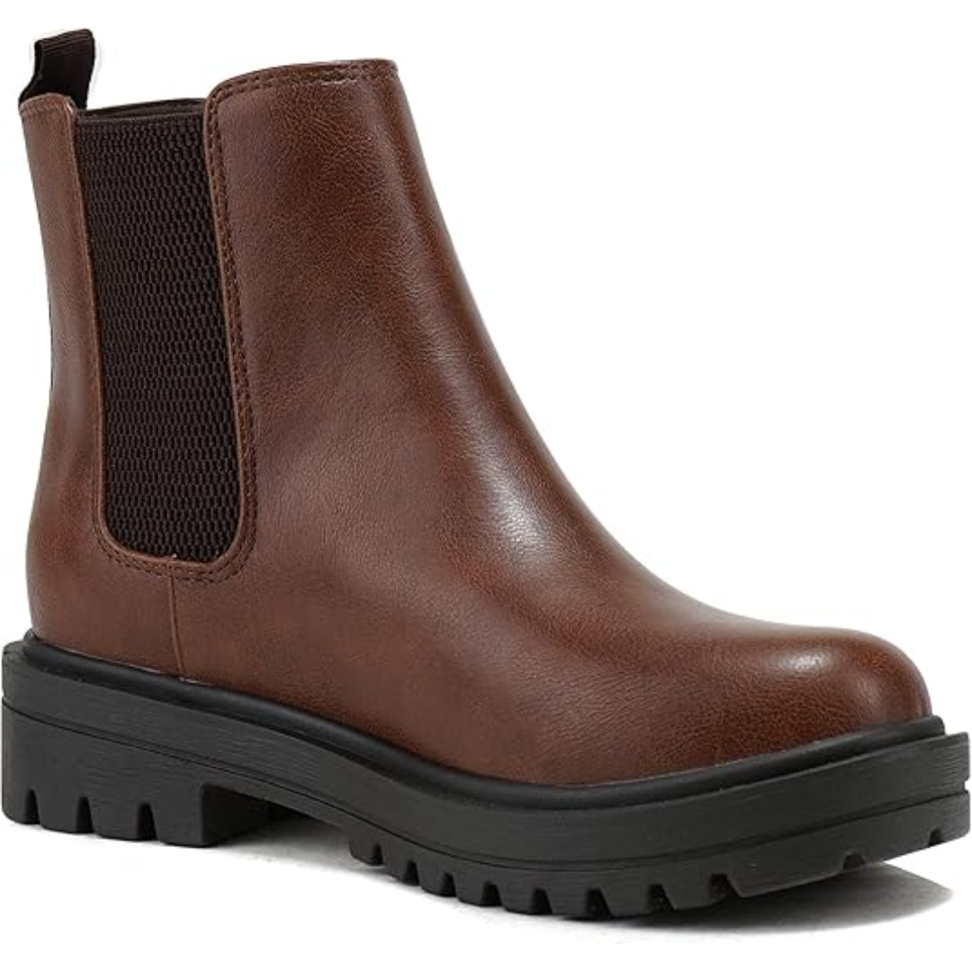 Chic Niedrig Absatz Chelsea Stiefeletten - Kailey EB