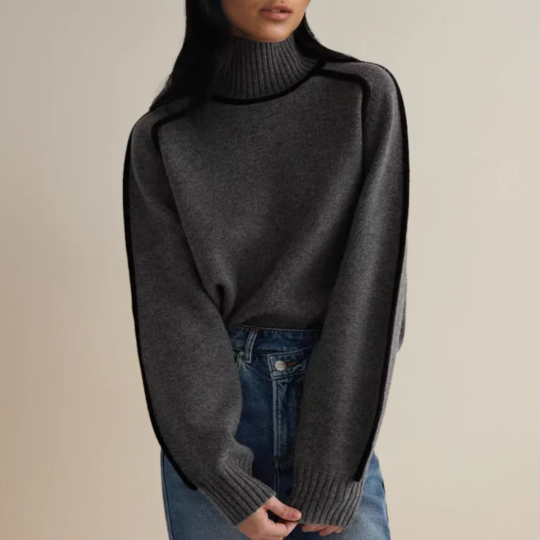EB | Klassischer Rollkragenpullover für Damen
