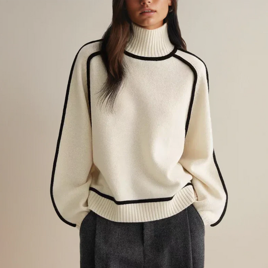 EB | Klassischer Rollkragenpullover für Damen