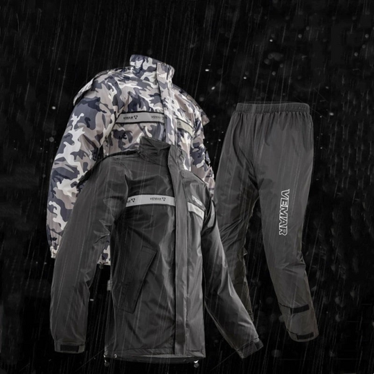 EB | Unisex wasserdichter Motorrad-Regenanzug mit Kapuze