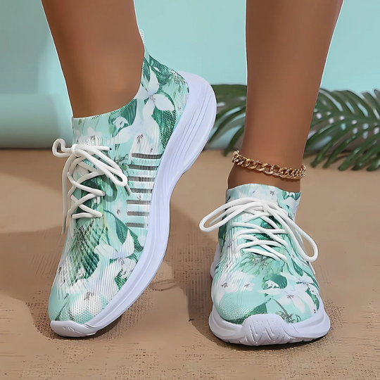 Strick Sneakers mit Druck EB