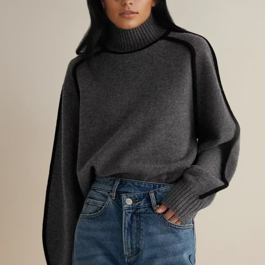 EB | Klassischer Rollkragenpullover für Damen