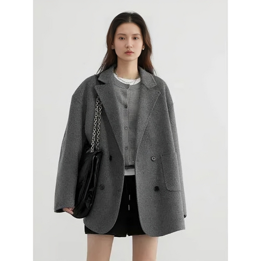 EB | Luxus Woll Damenmantel
