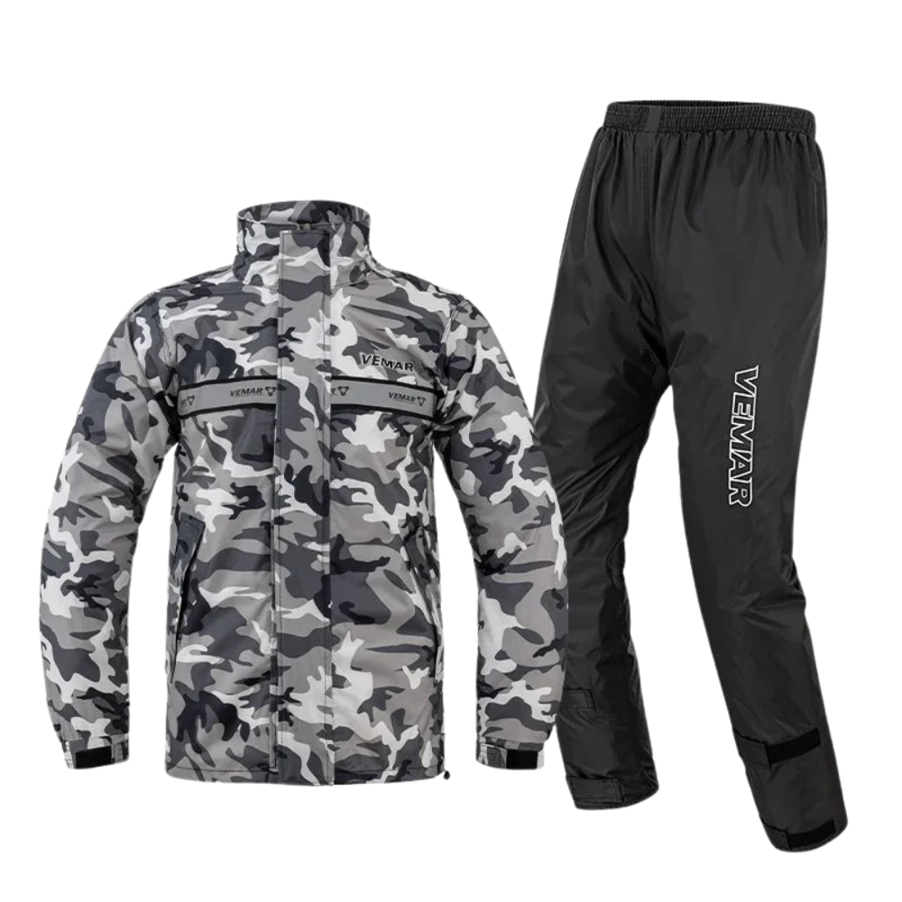 EB | Unisex wasserdichter Motorrad-Regenanzug mit Kapuze
