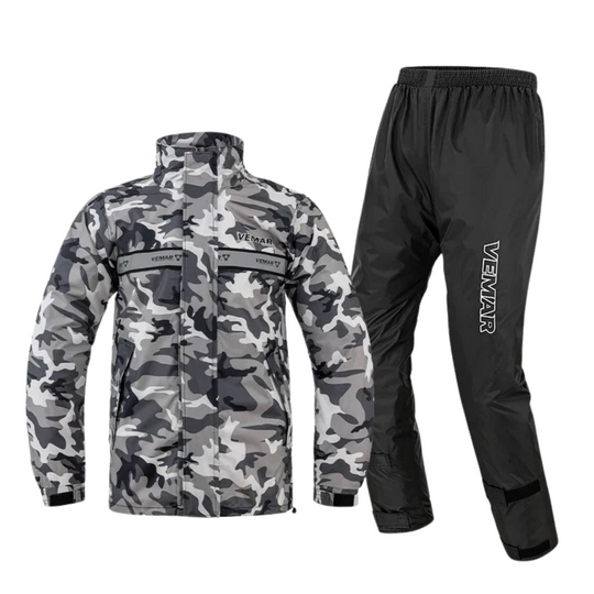 EB | Unisex wasserdichter Motorrad-Regenanzug mit Kapuze