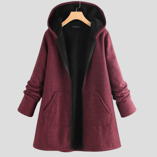EB | “Fester Fleece Kapuzenmantel”
