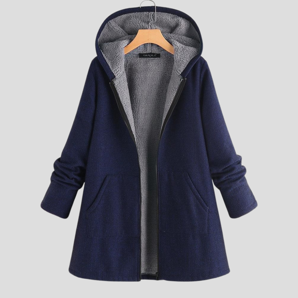 EB | “Fester Fleece Kapuzenmantel”
