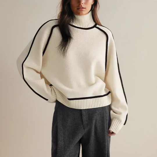 EB | Klassischer Rollkragenpullover für Damen