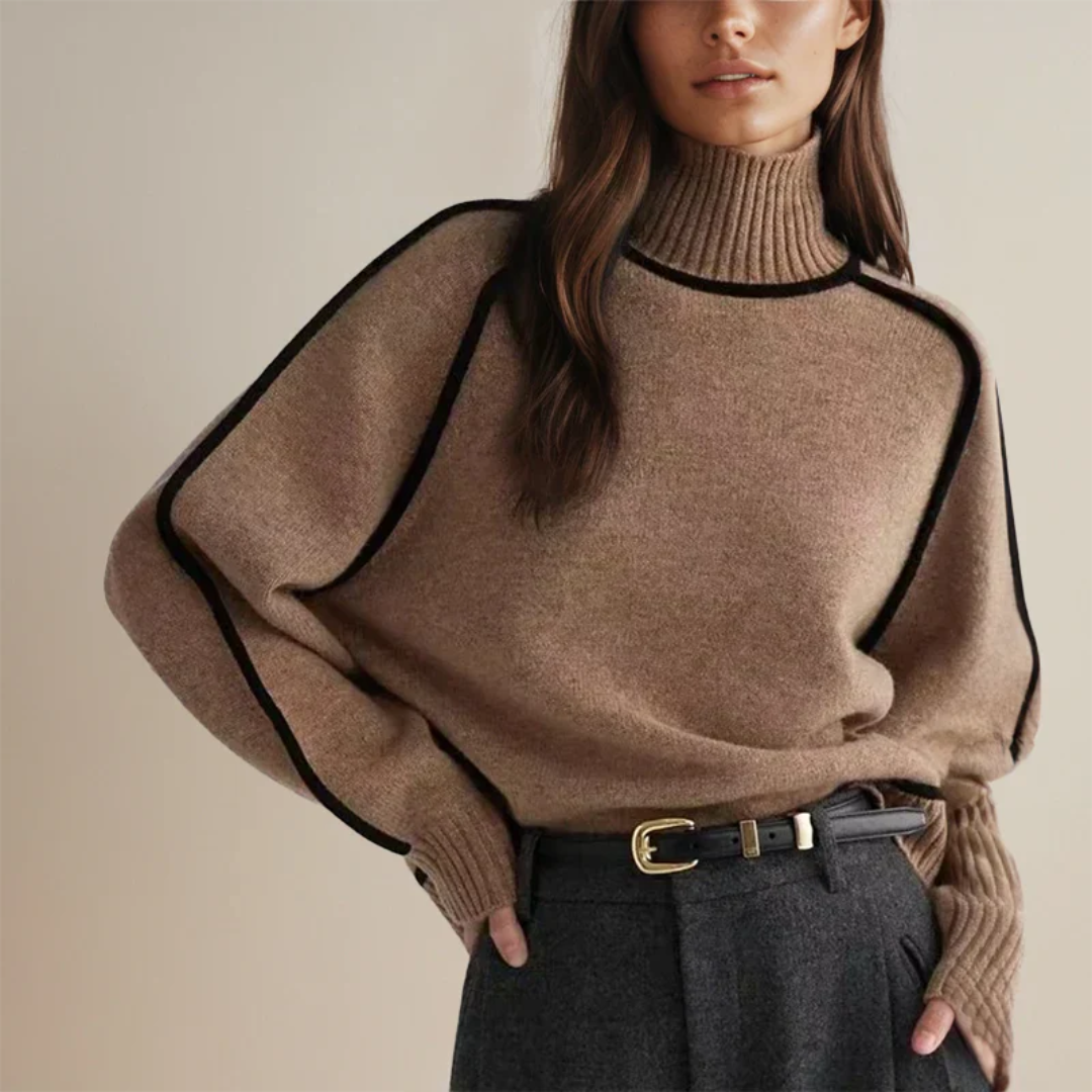 EB | Klassischer Rollkragenpullover für Damen