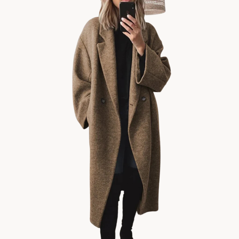 EB | stilvolle oversized Damenjacke für Wärme und Flair