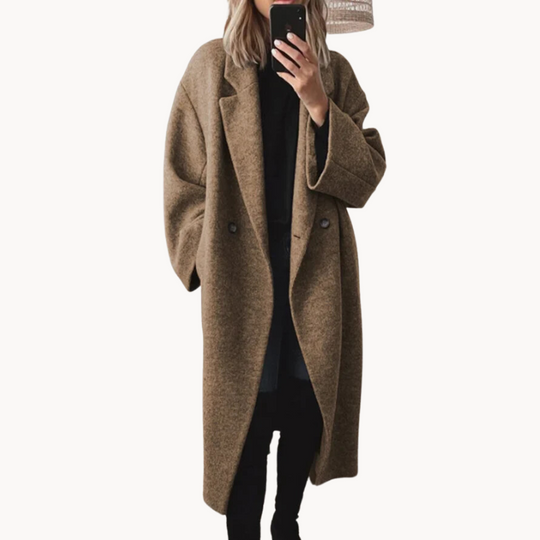 EB | stilvolle oversized Damenjacke für Wärme und Flair