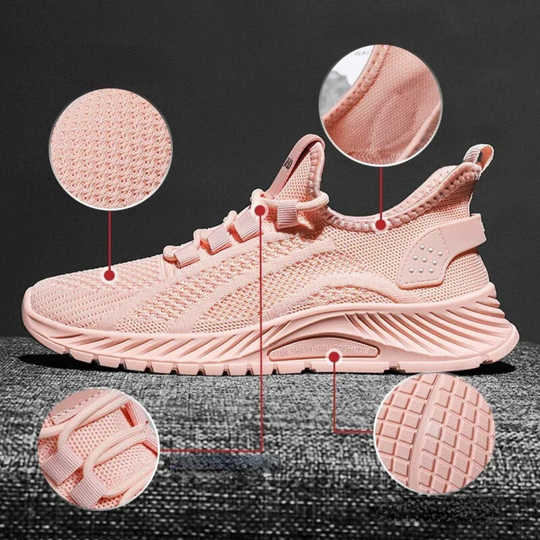 Strickbare atmungsaktive Mesh-Schuhe für Frauen EB