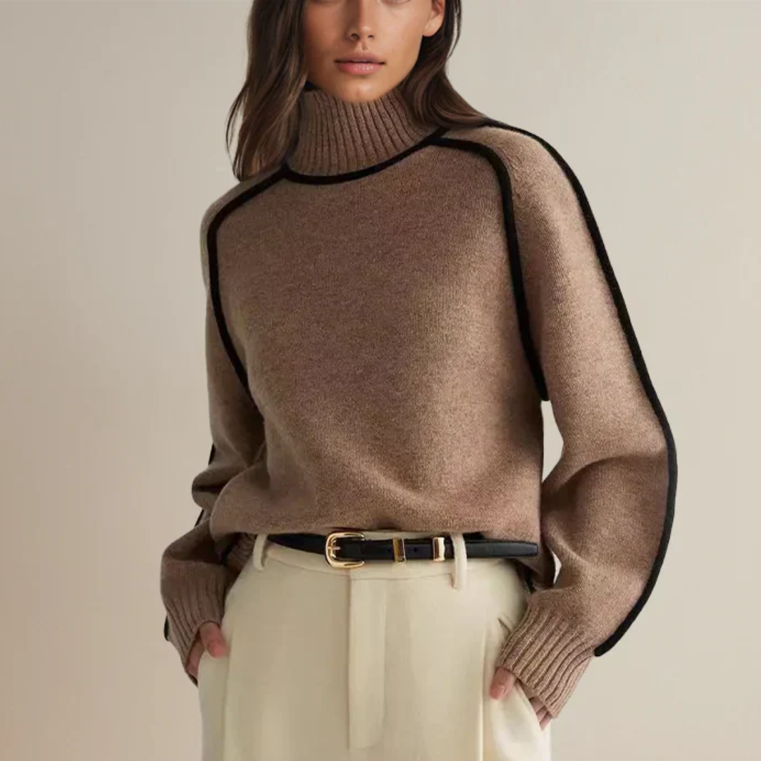 EB | Klassischer Rollkragenpullover für Damen