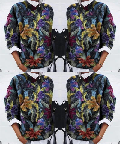 EB | Modischer Floral Pullover