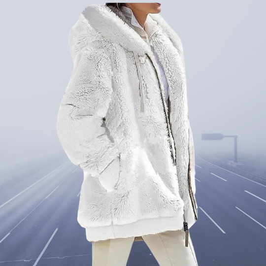 EB | Lässige Fleece-Weste mit Kapuze