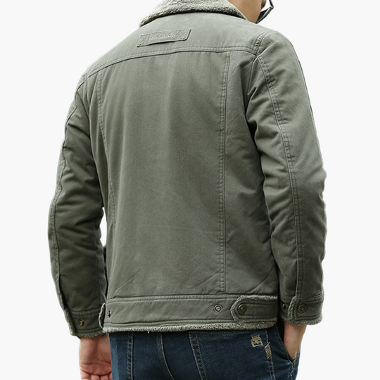 EB | Freizeitjacke mit Fleecekragen - Modische Outdoor Übergangsjacke für Alltag und Abenteuer