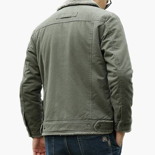 EB | Freizeitjacke mit Fleecekragen - Modische Outdoor Übergangsjacke für Alltag und Abenteuer