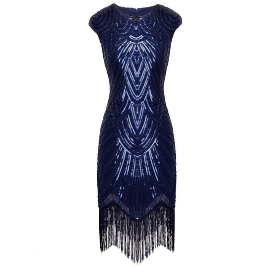 EB | 1920Er Gatsby-Stil Glitzerndes Kleid