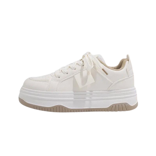 Weiße chunky Sneakers für Frauen EB
