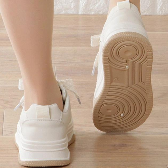 Weiße chunky Sneakers für Frauen EB