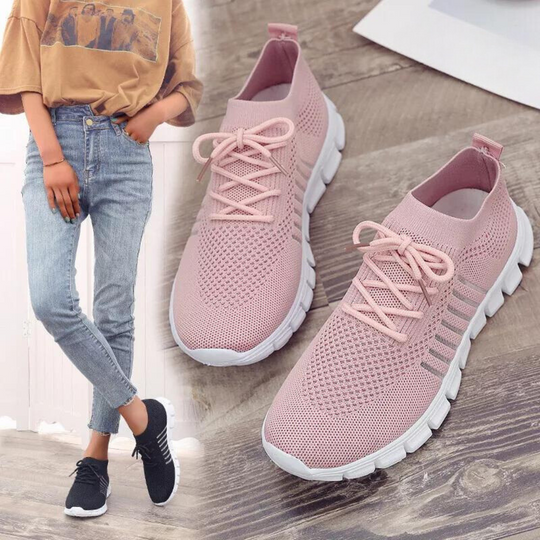Damen Sneakers mit weicher Sohle EB