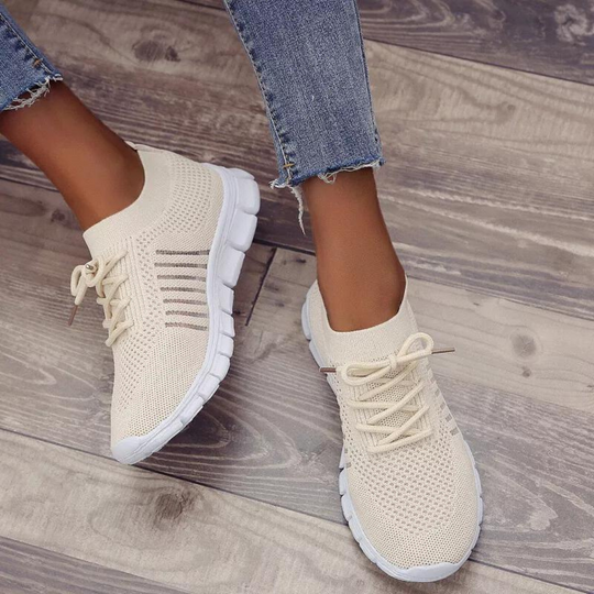 Damen Sneakers mit weicher Sohle EB