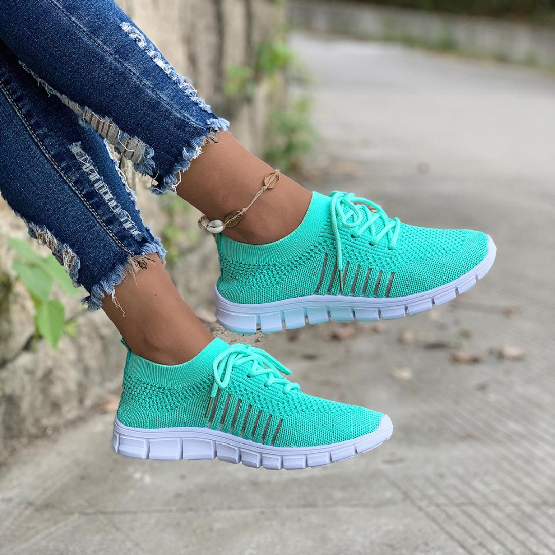 Damen Sneakers mit weicher Sohle EB