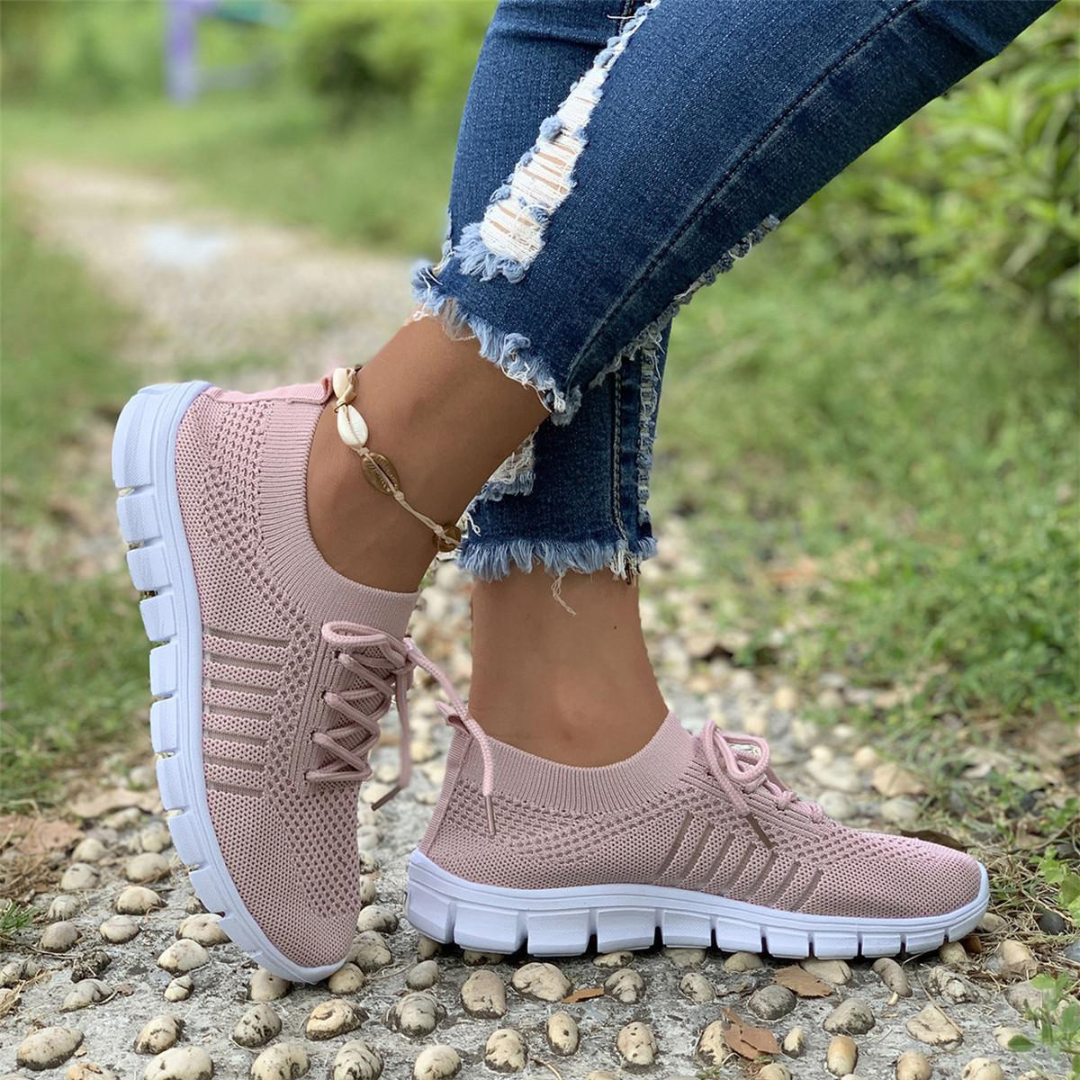 Damen Sneakers mit weicher Sohle EB