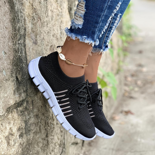 Damen Sneakers mit weicher Sohle EB