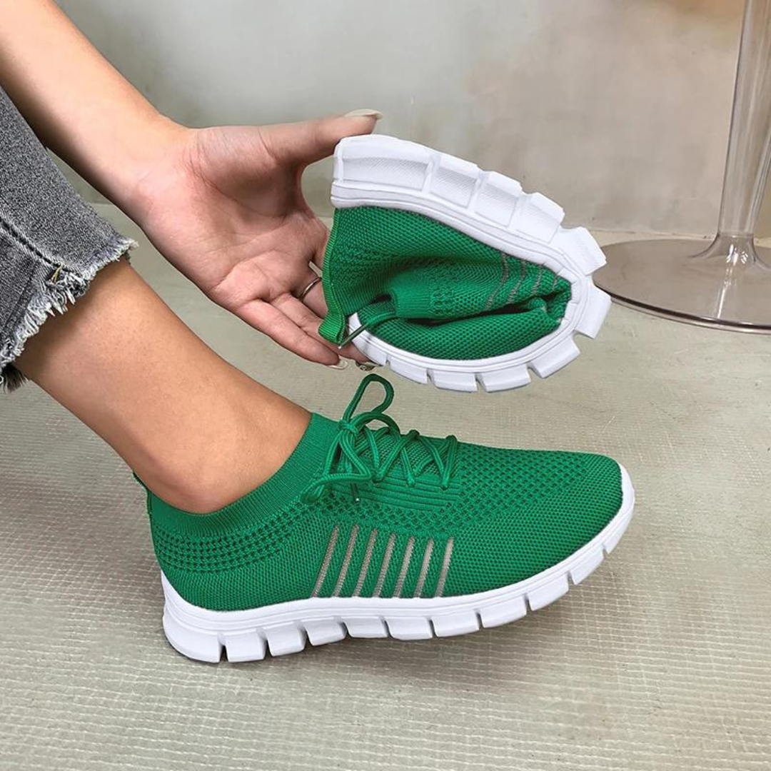 Damen Sneakers mit weicher Sohle EB