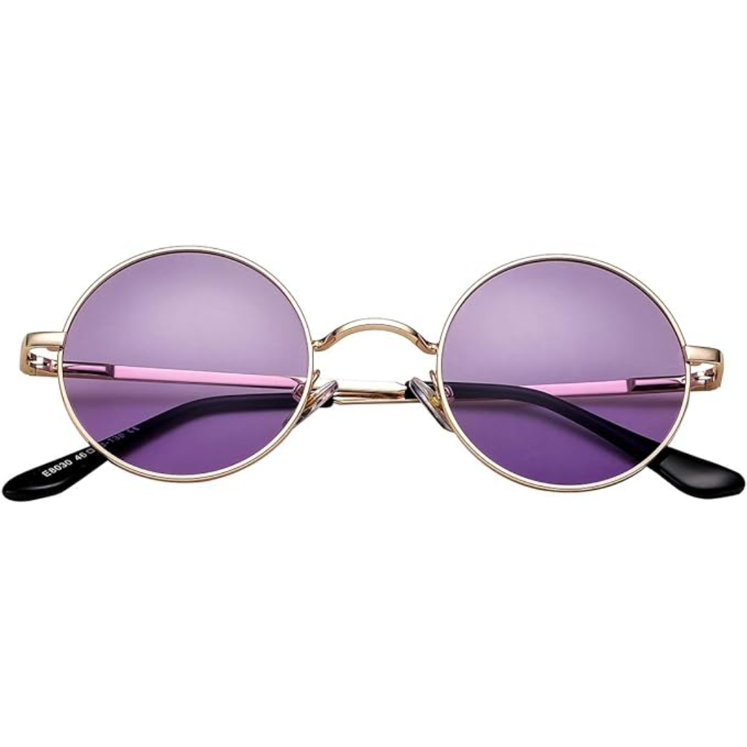 EB Runde Sonnenbrille Klassisches Design Leicht