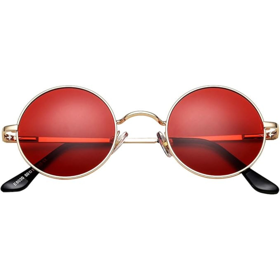 EB Runde Sonnenbrille Klassisches Design Leicht