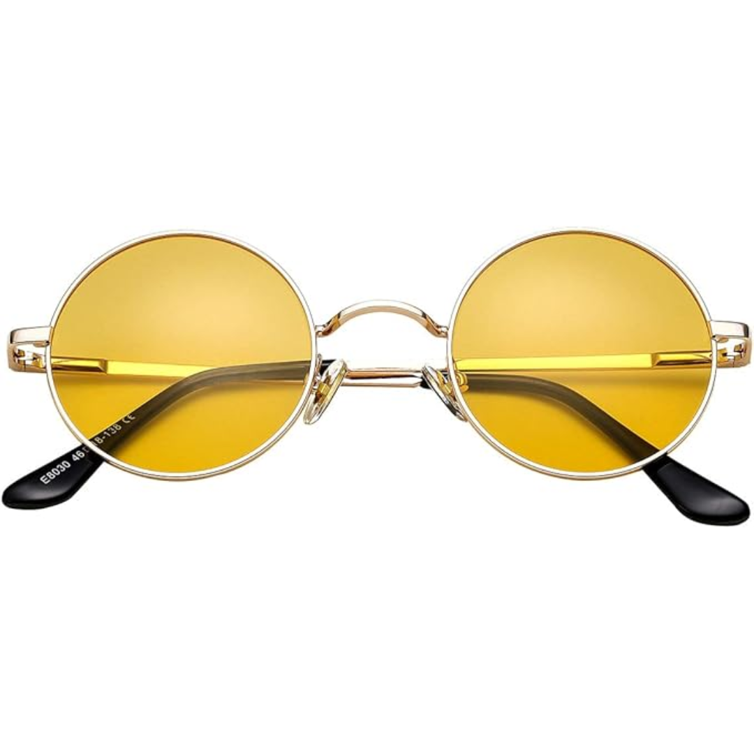EB Runde Sonnenbrille Klassisches Design Leicht