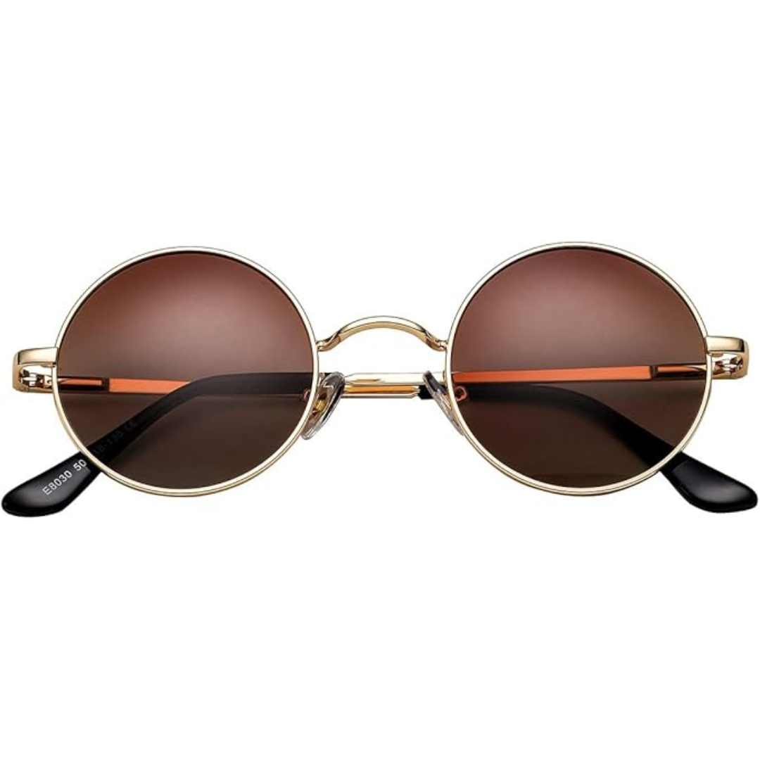 EB Runde Sonnenbrille Klassisches Design Leicht