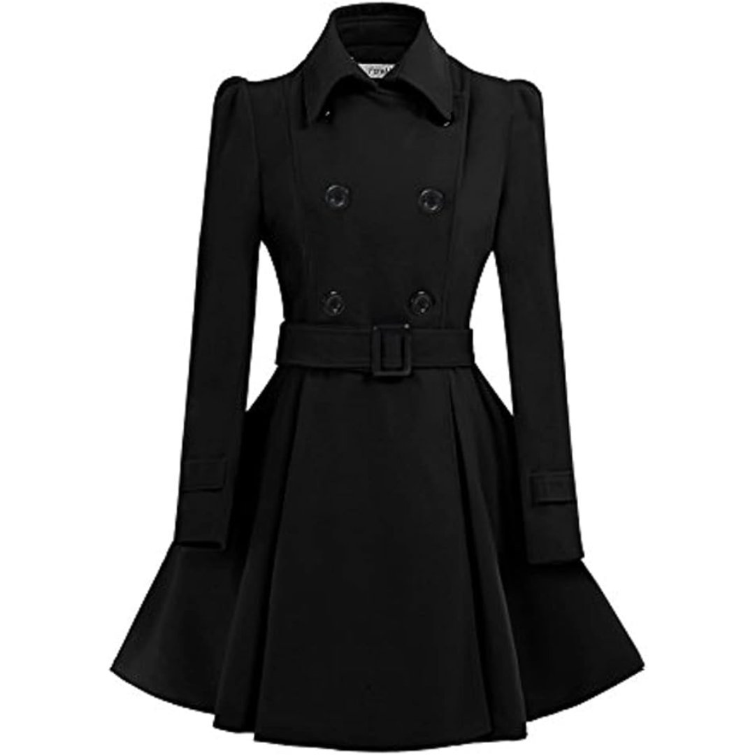 EB | Wol Peacoat mit Gürtel