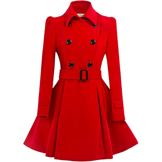 EB | Wol Peacoat mit Gürtel