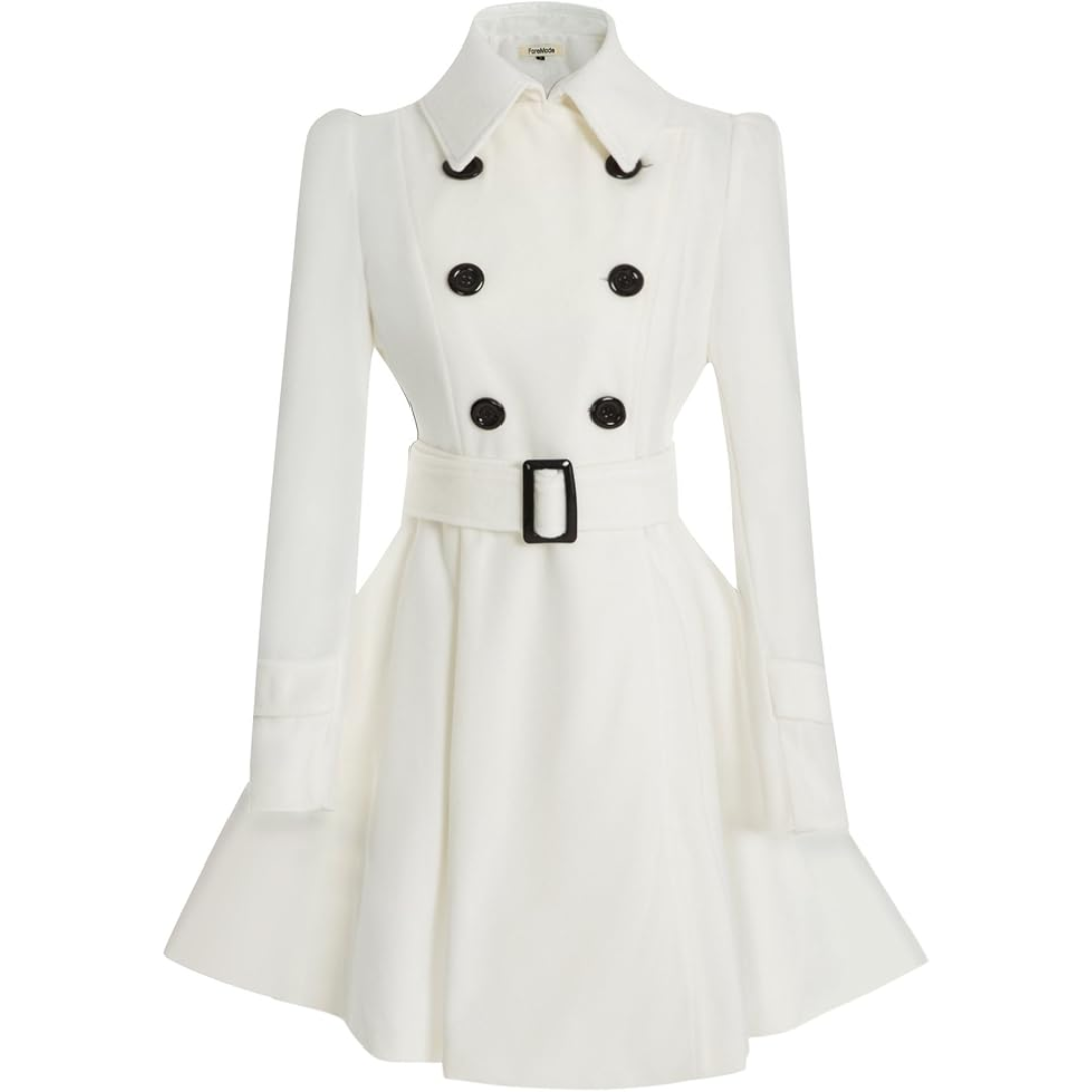 EB | Wol Peacoat mit Gürtel