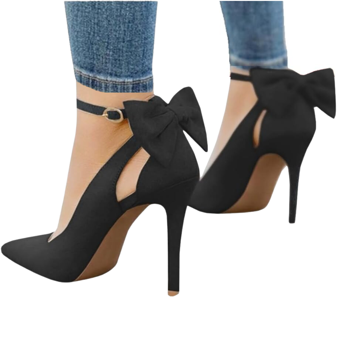 Trendige High Heels mit Schleife - Hailey EB