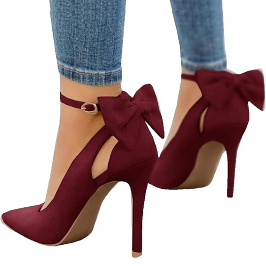 Trendige High Heels mit Schleife - Hailey EB