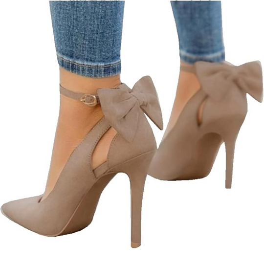 Trendige High Heels mit Schleife - Hailey EB