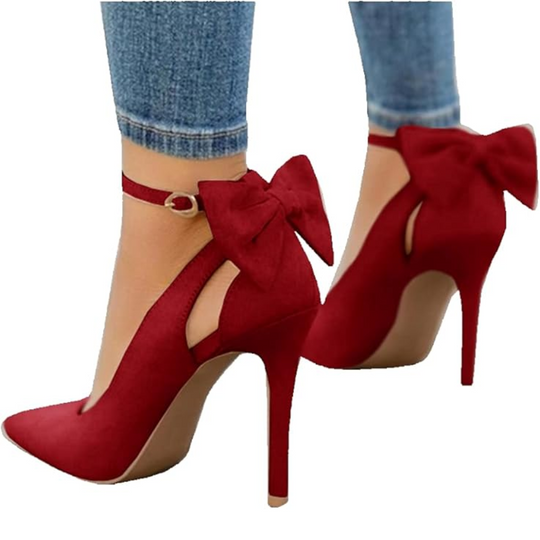Trendige High Heels mit Schleife - Hailey EB