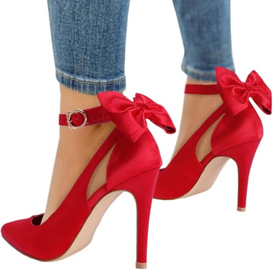 Trendige High Heels mit Schleife - Hailey EB