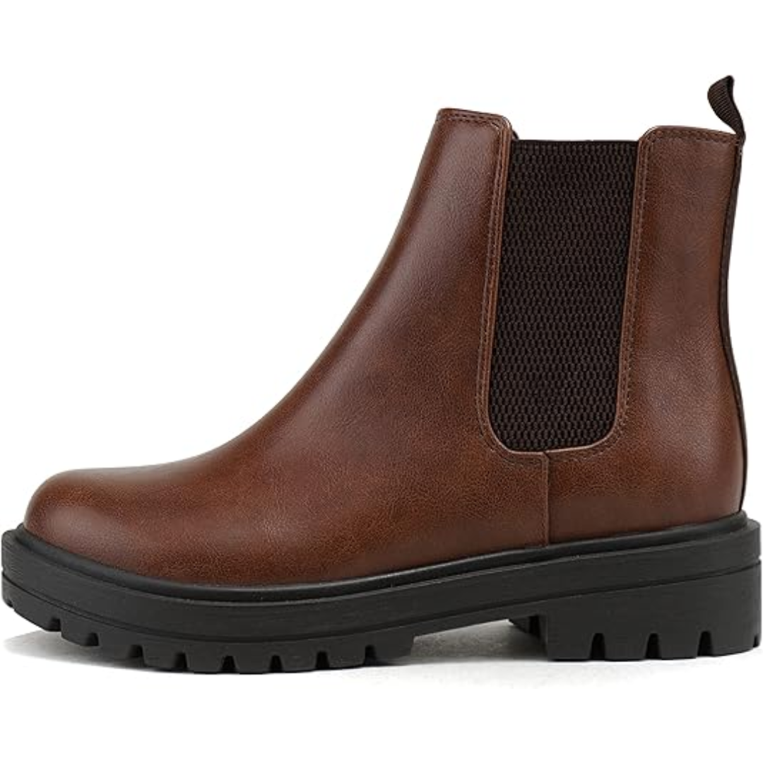 Chic Niedrig Absatz Chelsea Stiefeletten - Kailey EB