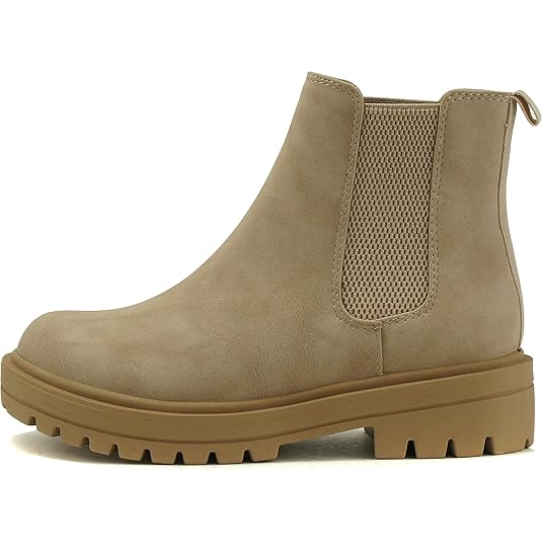 Chic Niedrig Absatz Chelsea Stiefeletten - Kailey EB