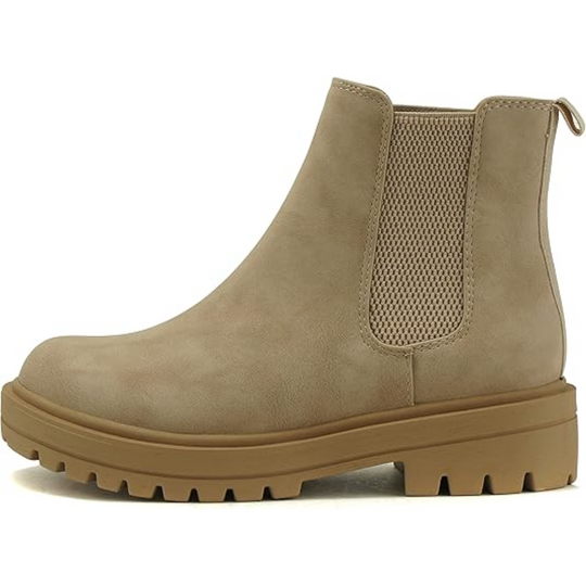 Chic Niedrig Absatz Chelsea Stiefeletten - Kailey EB