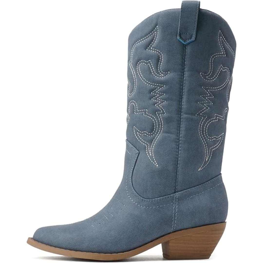 Stylische Western-Spitzcowboystiefel - Gracia EB