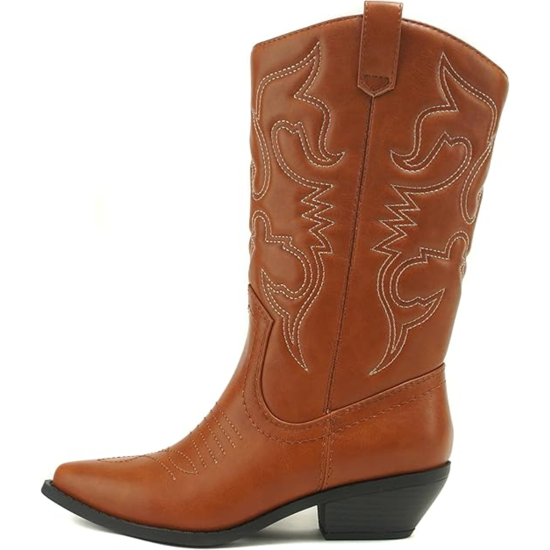 Stylische Western-Spitzcowboystiefel - Gracia EB