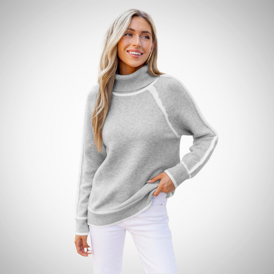 EB | Eleganter Rollkragenpullover im Modernen Stil