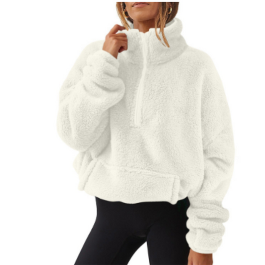 EB | Pullover Warm für Frauen Teddy
