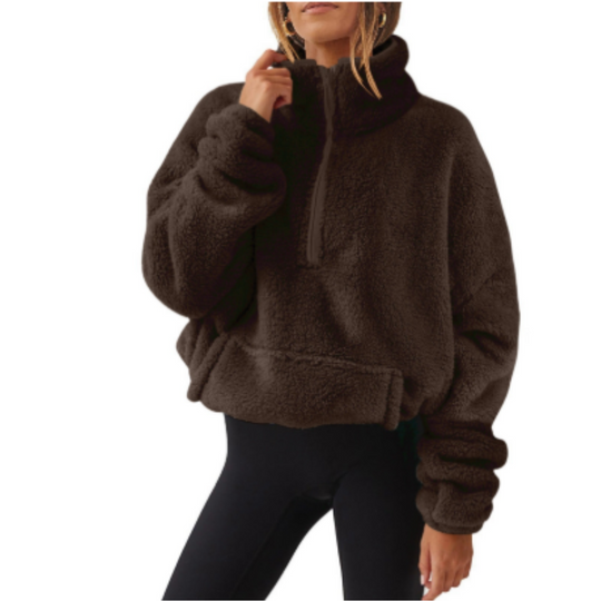 EB | Pullover Warm für Frauen Teddy